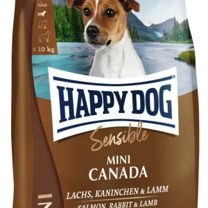 HAPPY DOG Mini Canada Lachs/Kaninchen/Lamm 4 kg Markenware